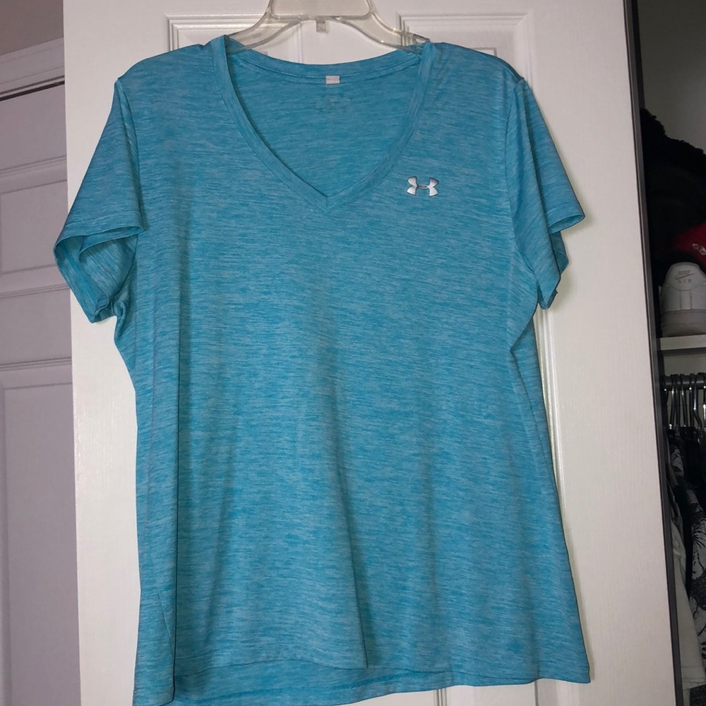 Blue Under Armour shirt